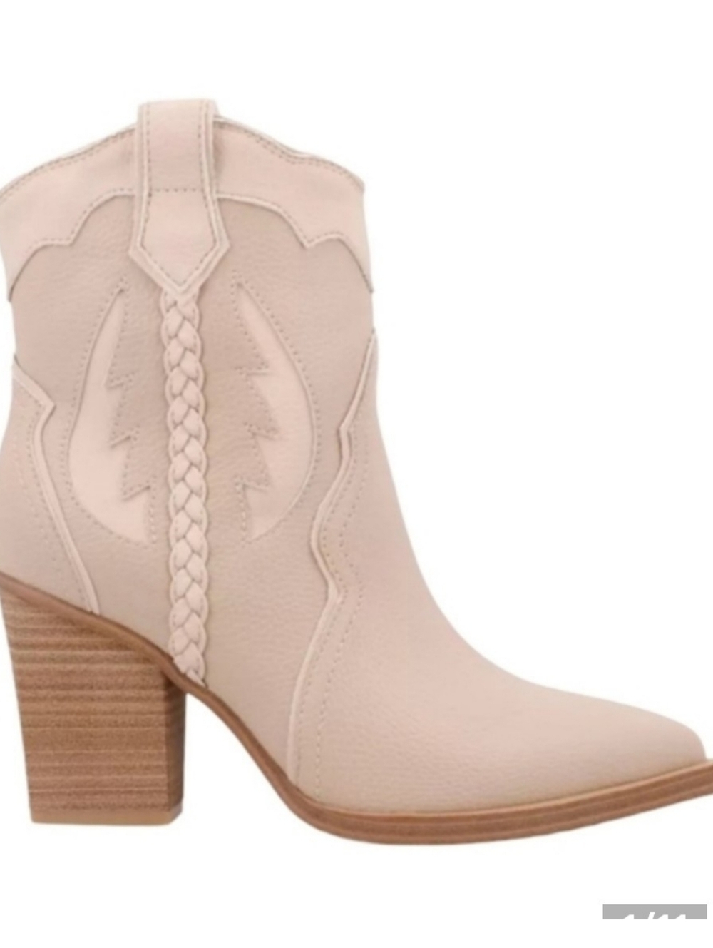 Mia Whitley Western Ankle Boots Size 8.5